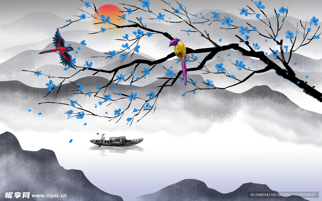 山水画