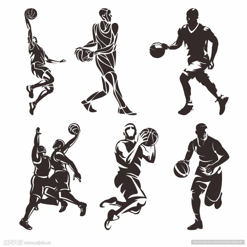 篮球运动员动态