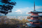风光摄影日本富士山京都