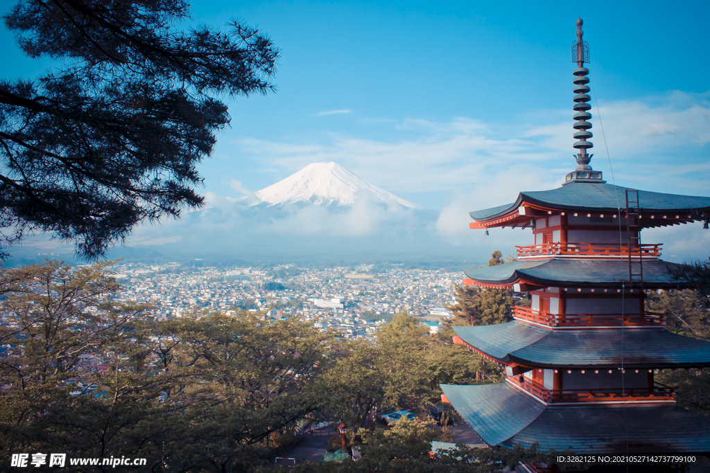 风光摄影日本富士山京都