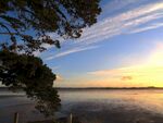 海边夕阳风景