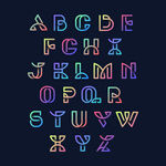 字母  