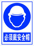 必须戴安全帽