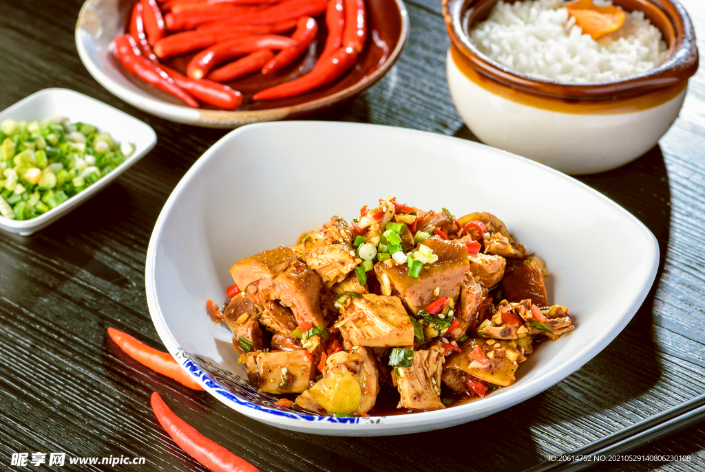 美食麻辣鸡块