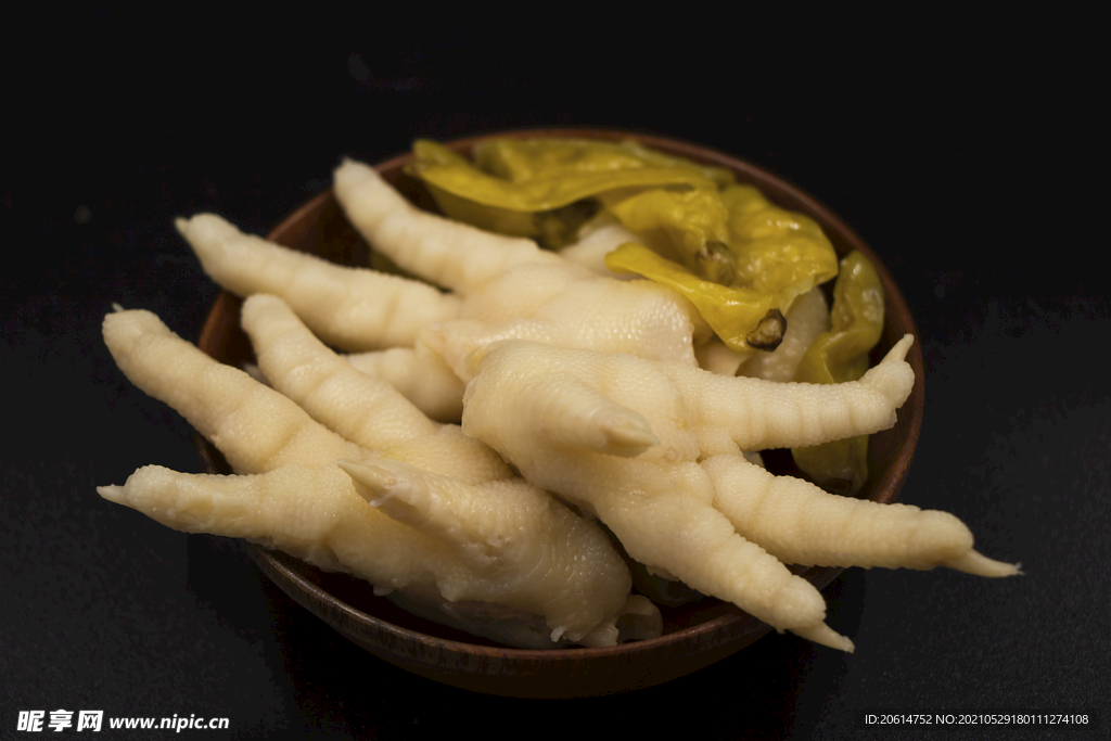 美食泡椒凤爪