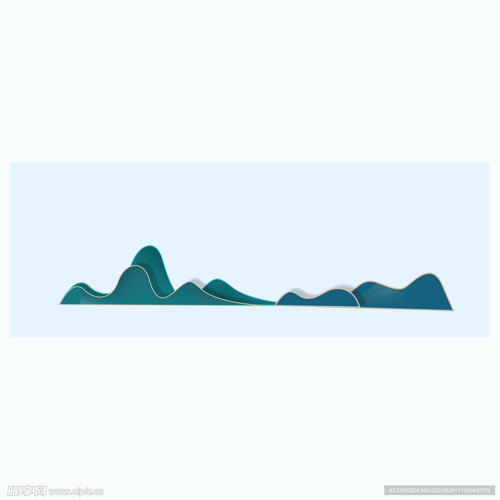 国画山