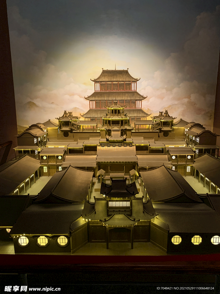 宁夏仿古建筑
