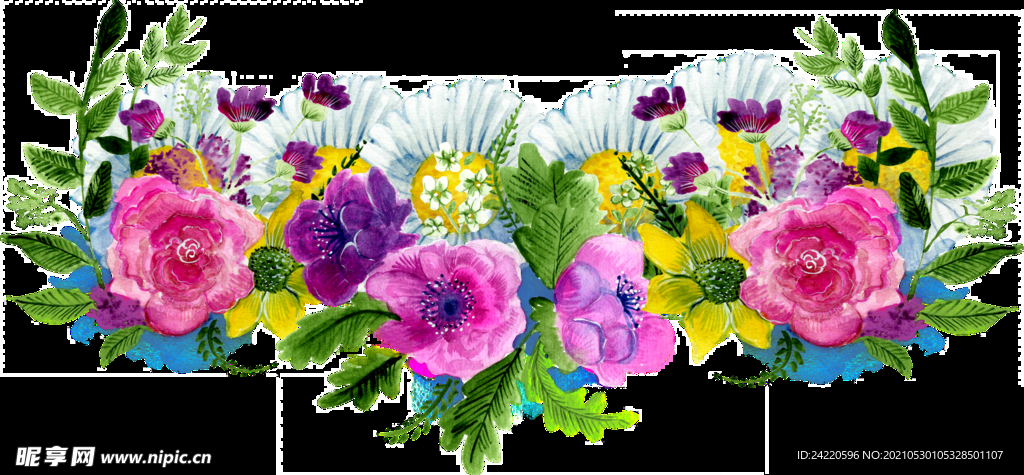 花卉花边