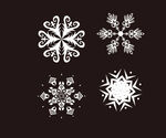 雪花矢量