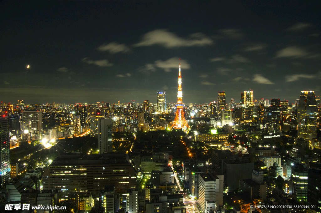 东京城市夜景