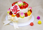 寿桃生日蛋糕