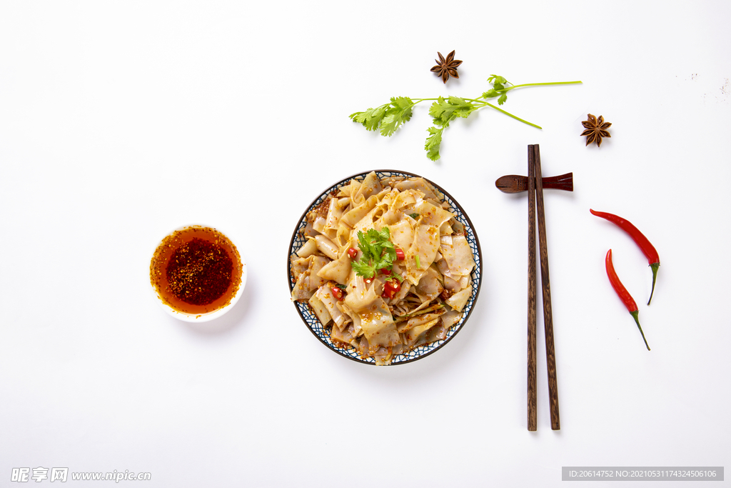 美食麻酱凉皮