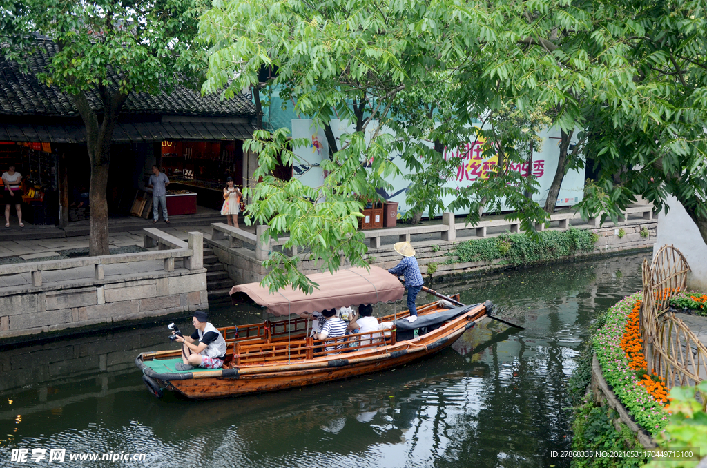 水乡古镇周庄风景旅游