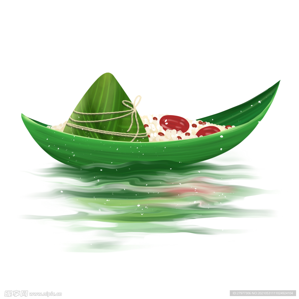 端午节粽叶船