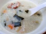 红萝卜菜干粥