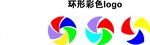 环形彩色logo