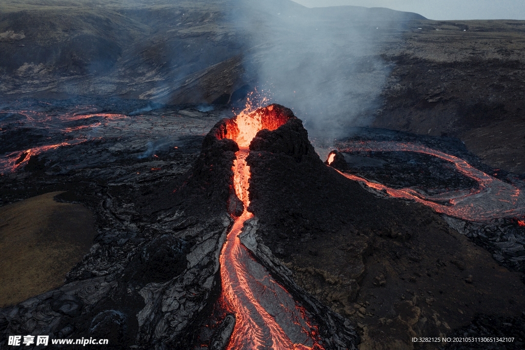 风光摄影之火山与岩浆