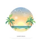 夏日旅行插画 