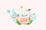 手绘花