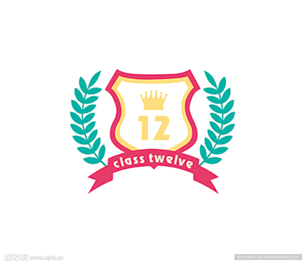 12班盾牌logo