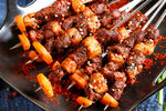 美食烧烤牛肉串