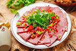 诱人的美食凉拌牛肉