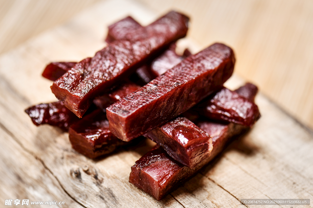 诱人的美食牛肉块