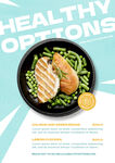 健康餐食宣传广告海报