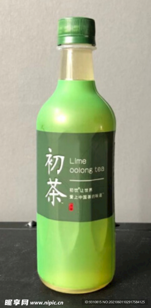 初饮初茶青柠乌龙茶味饮品500