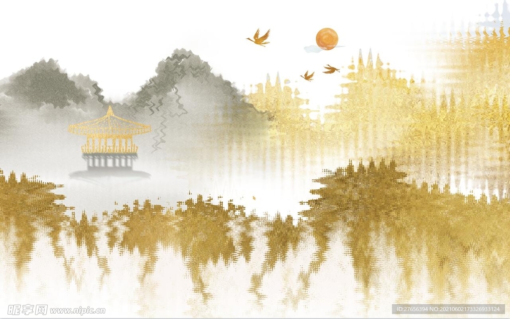 山水画 
