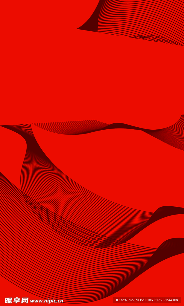 红色背景