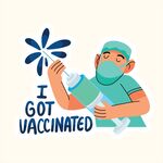 疫苗接种图标