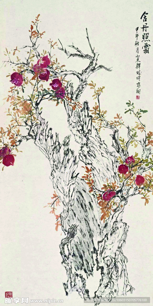 含丹照霜
