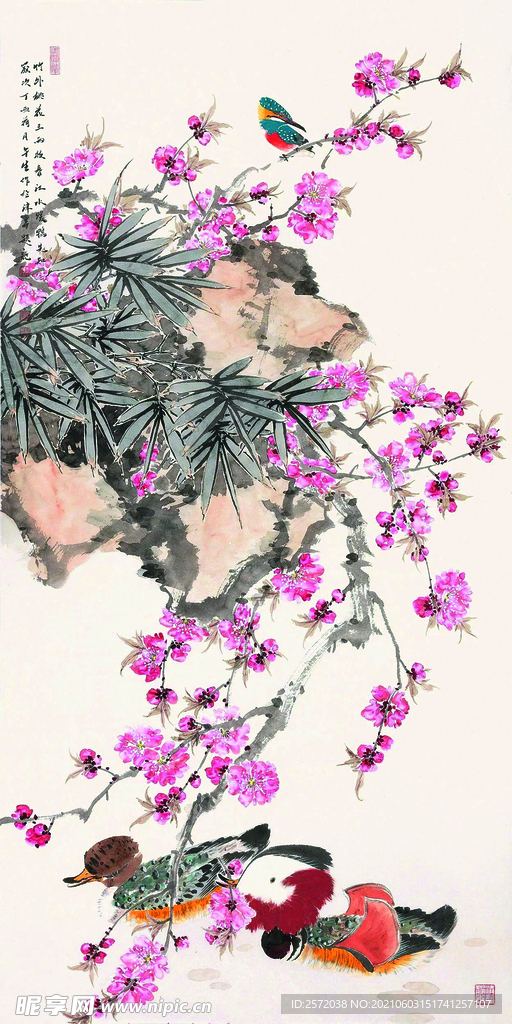 竺意花鸟
