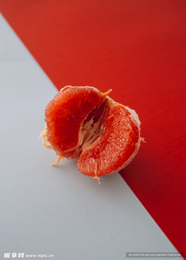 精美水果摄影柚子