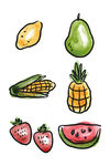 蔬菜水果图案