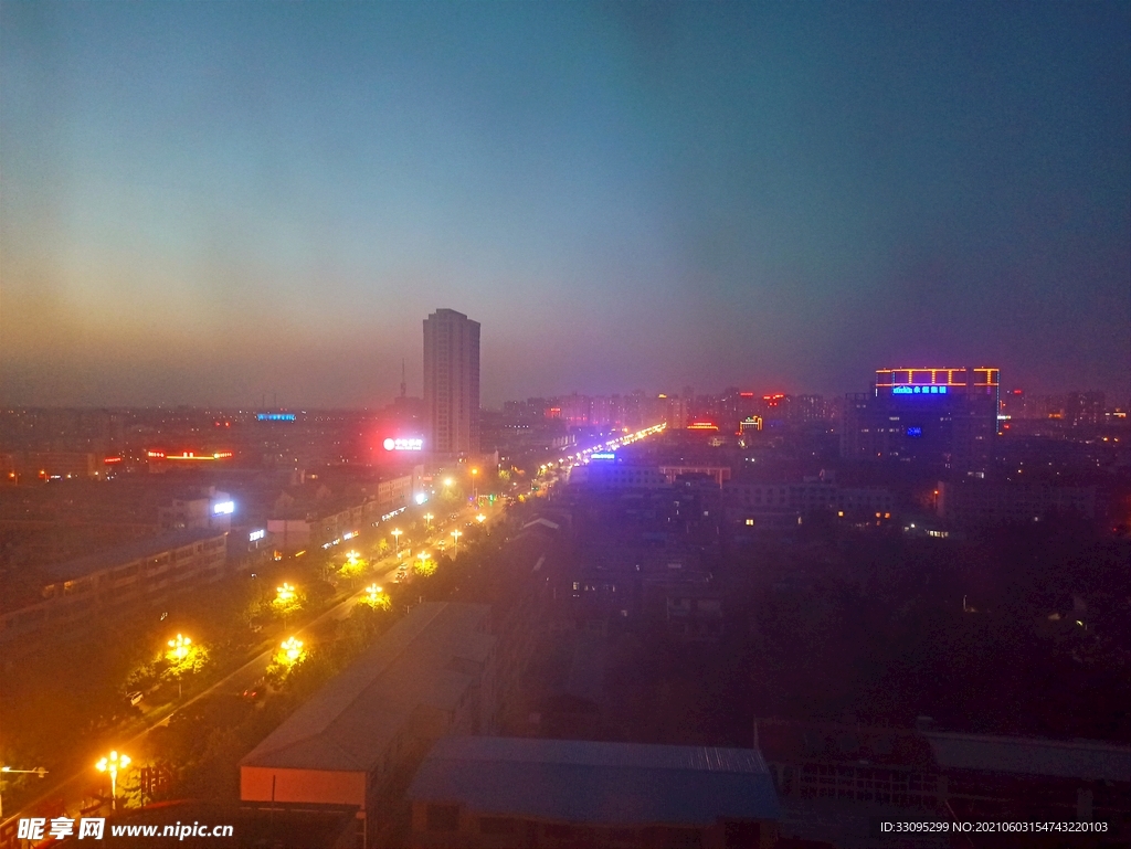 城市夜景