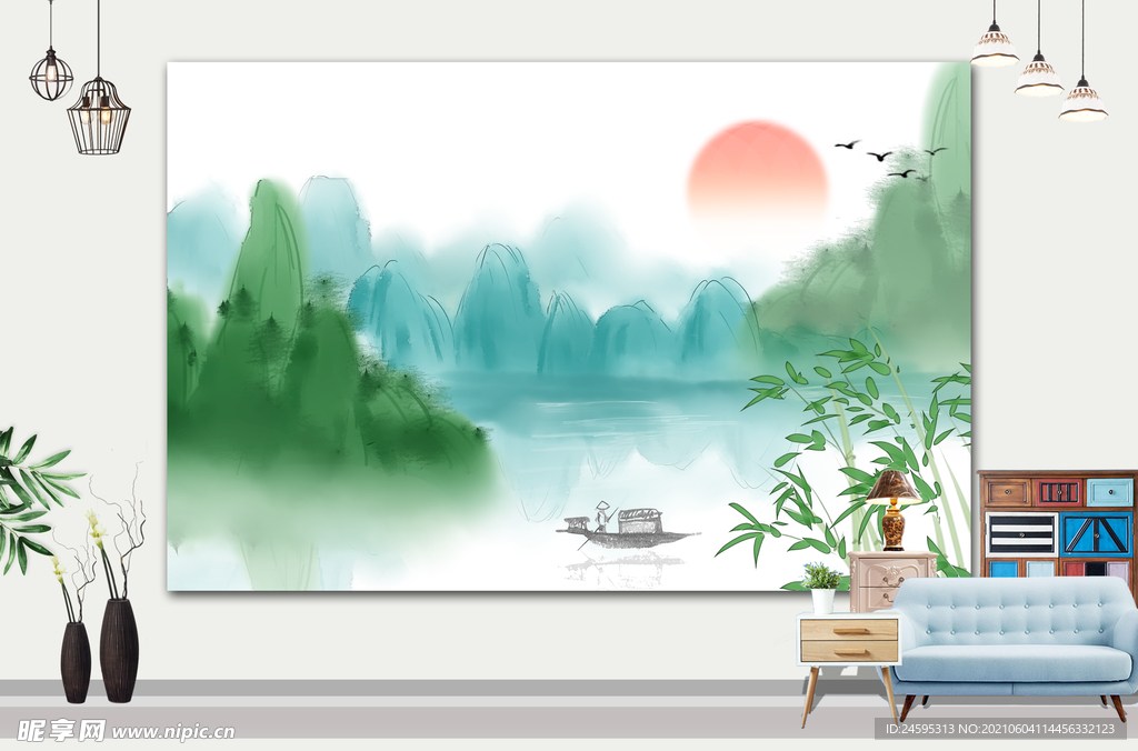 山水画