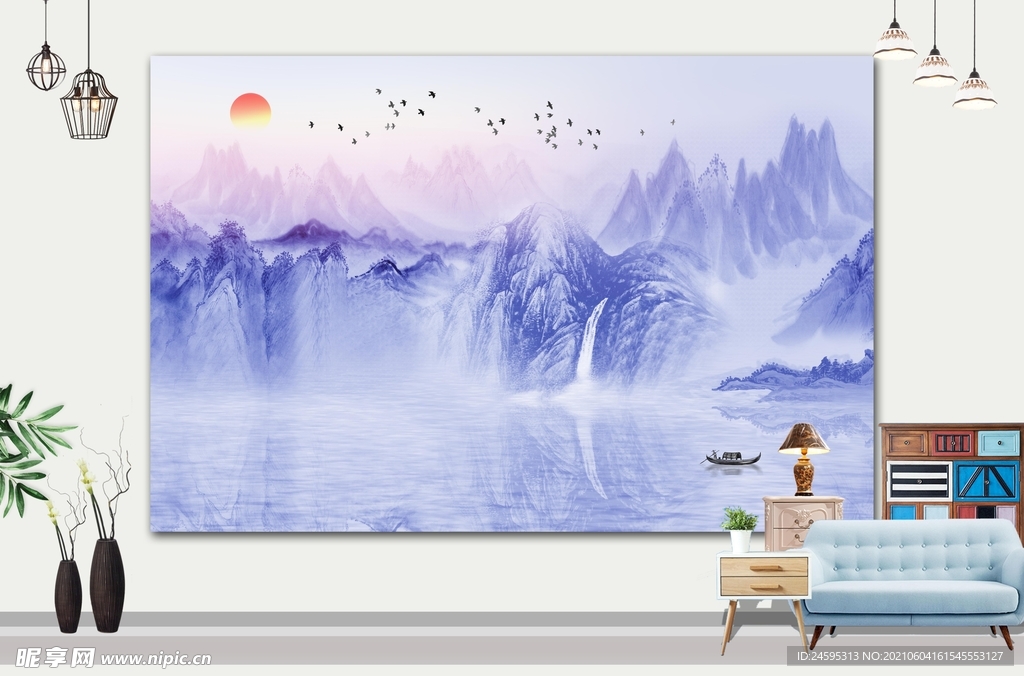 山水画