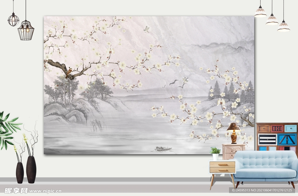 山水画 