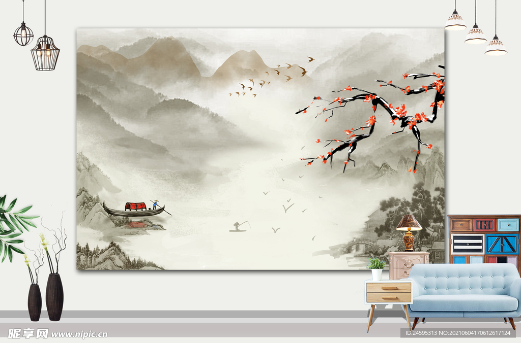 山水画