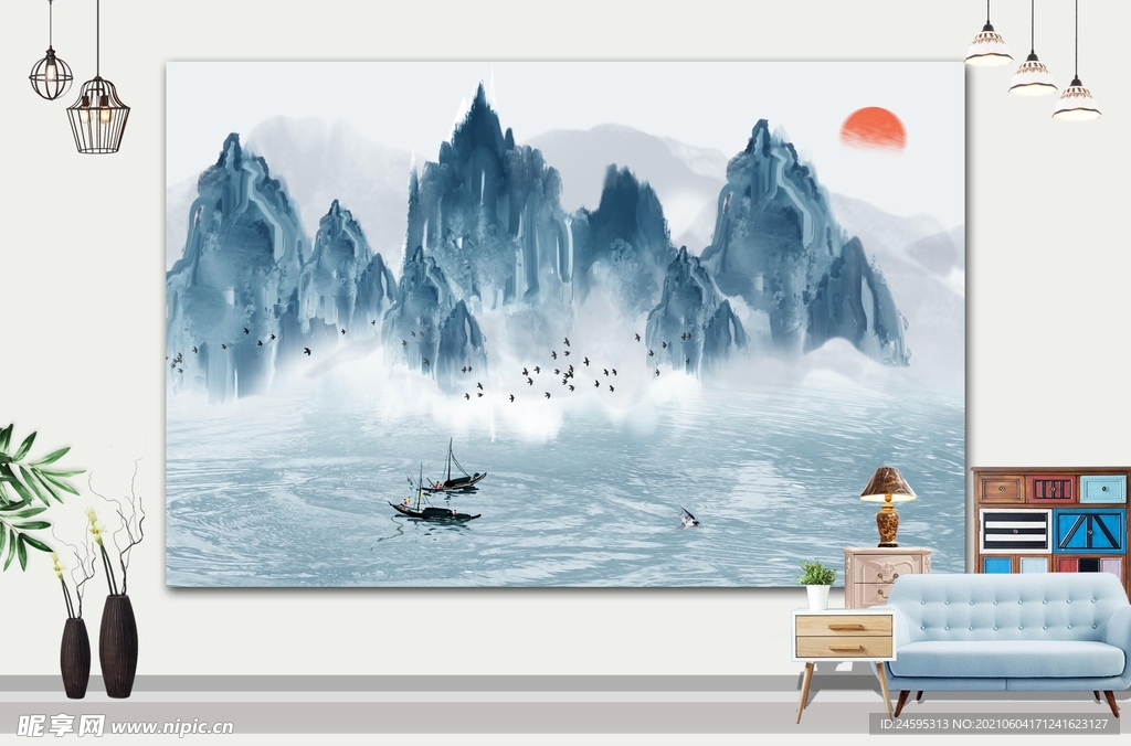 山水画