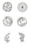 欧式花纹