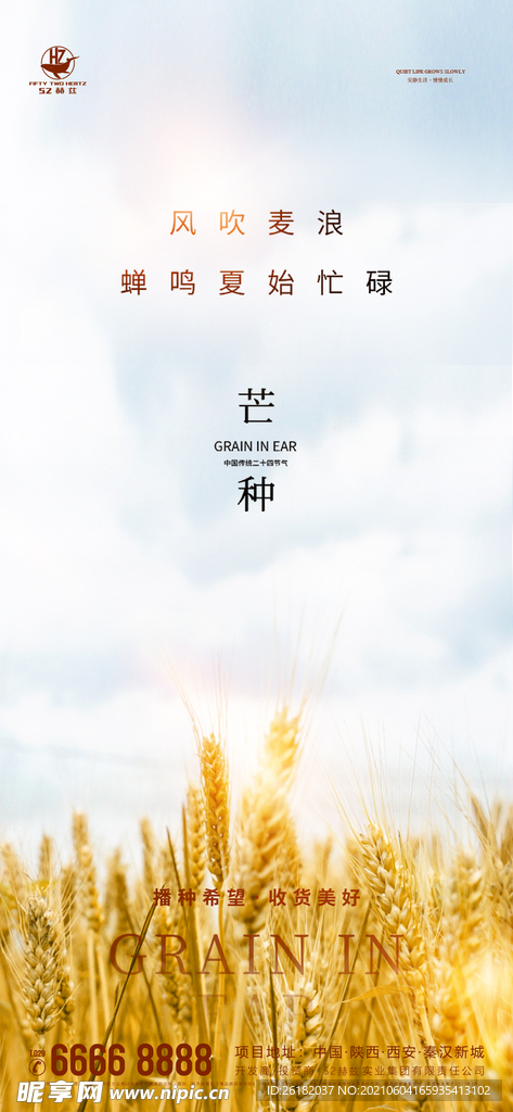地产芒种海报
