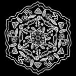 蒙古元素图腾花纹