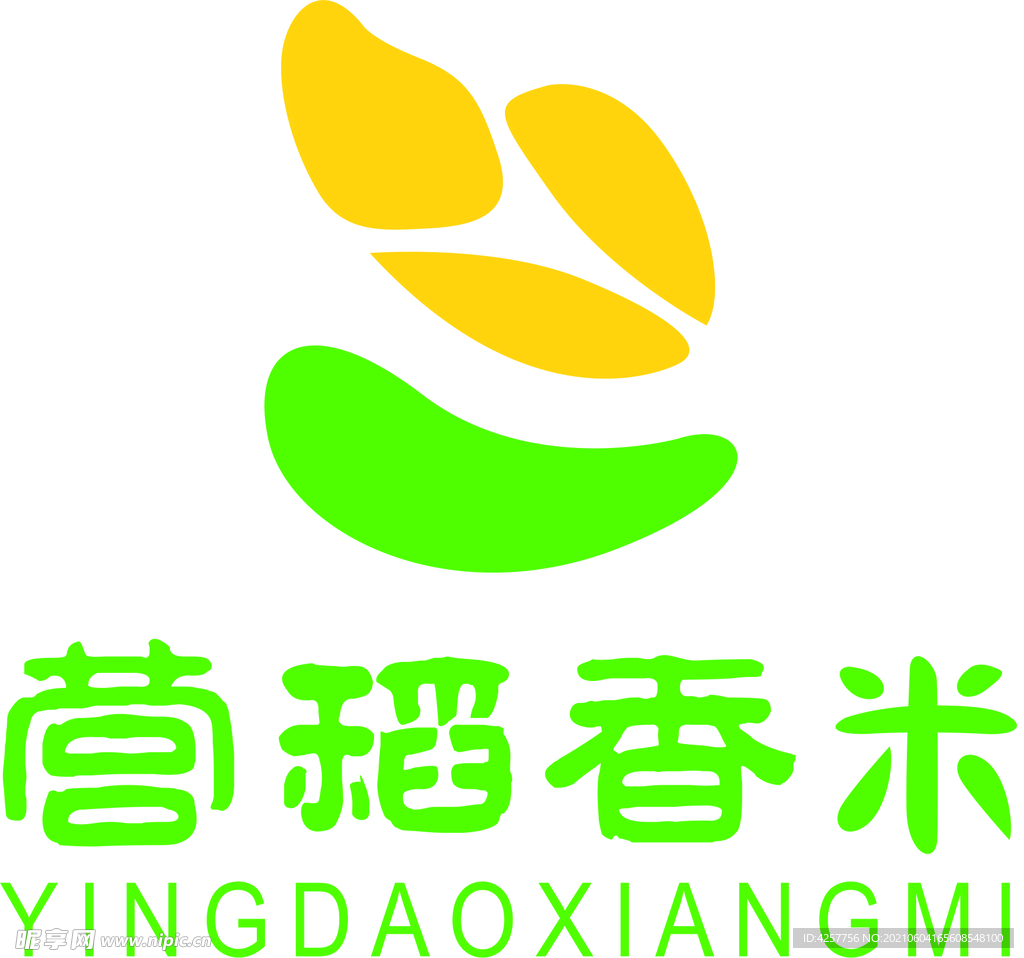 营稻香米logo标志