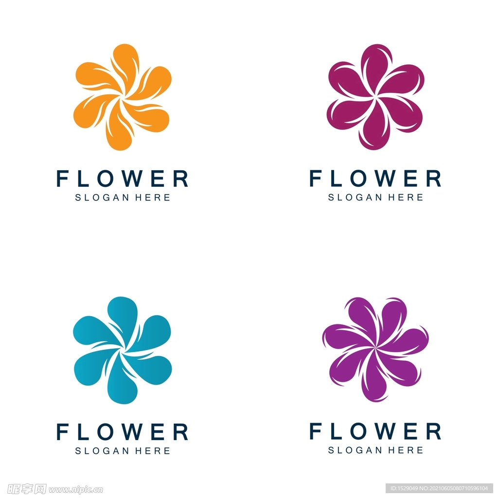 抽象花朵图标