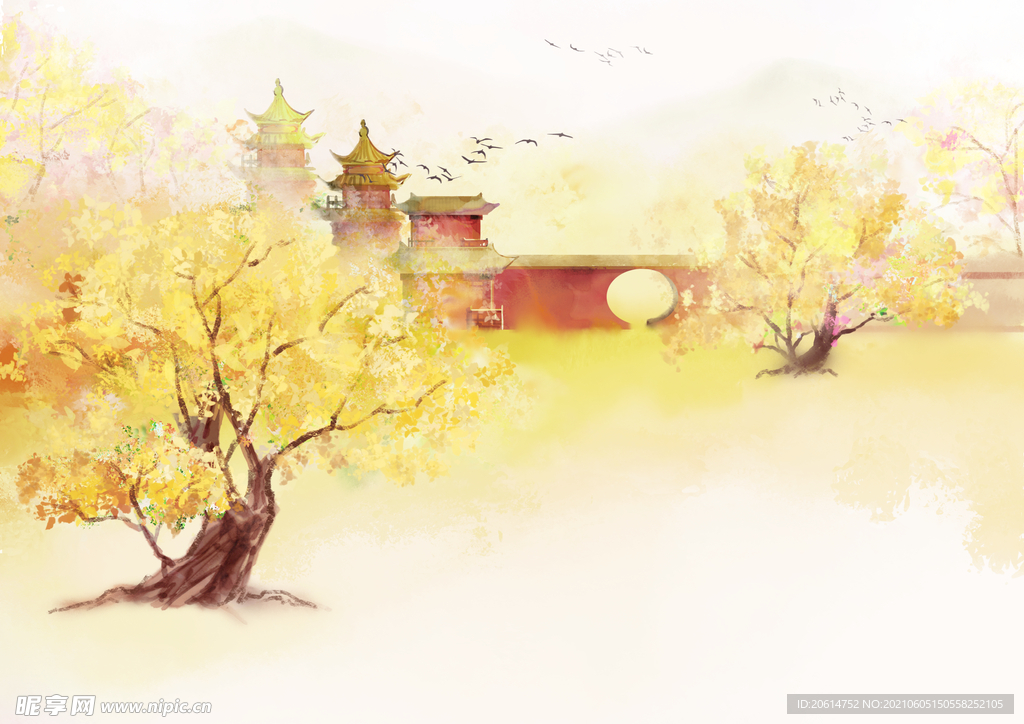 美丽的公园风景