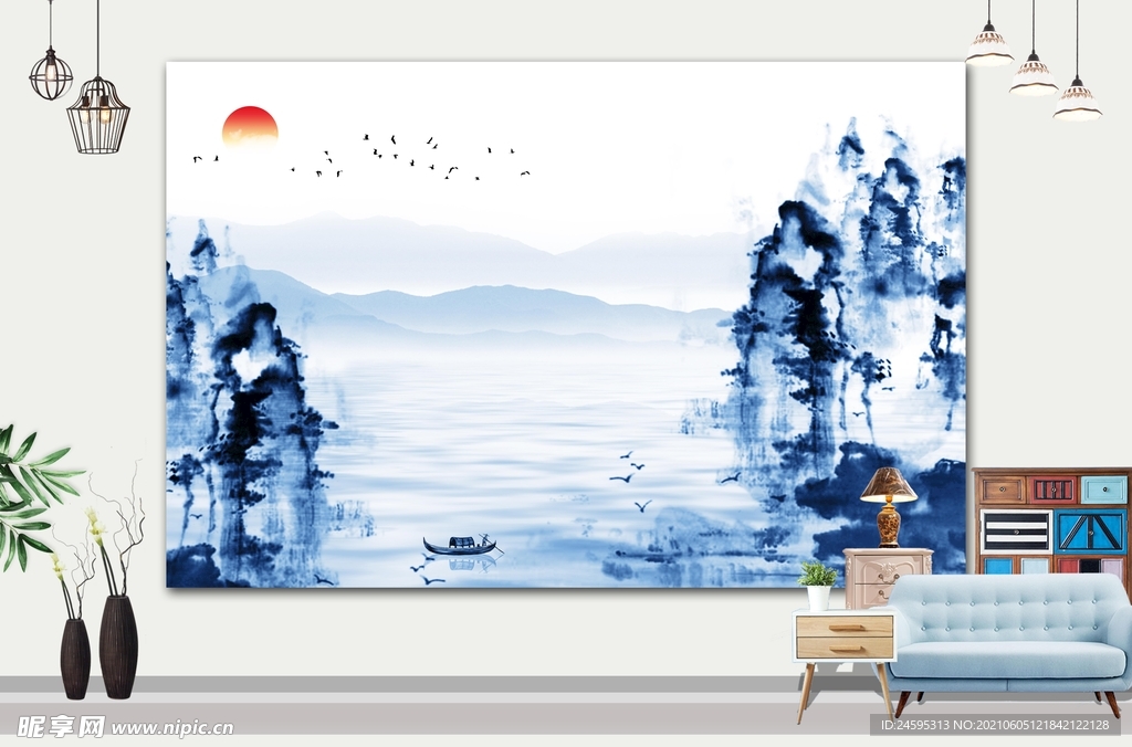 山水画 