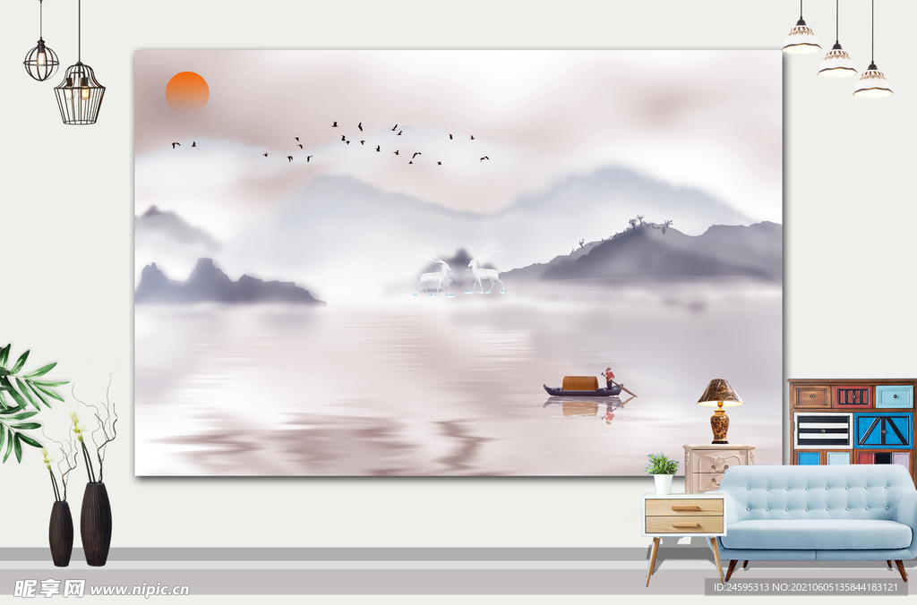 山水画